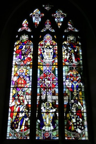 The Becket window in Penshurst Church